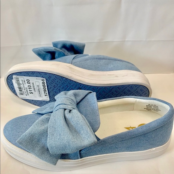 Nine West Denim Blue Slip On - Picture 1 of 1